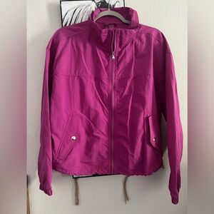 Fuchsia light jacket